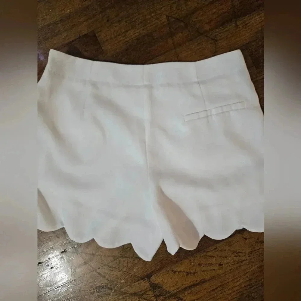 Mittoshop Women's White Athletic Shorts - Picture 3 of 6